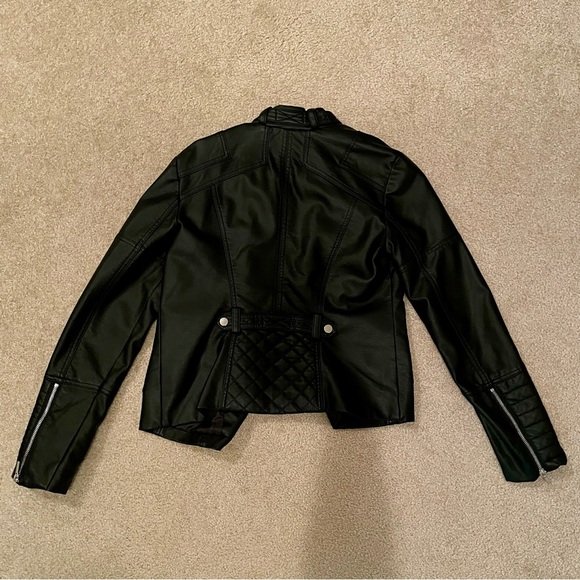 NWOT faux leather jacket - Picture 2 of 3